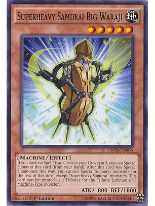 Superheavy Samurai Big Waraji - CROS-EN006 - Common