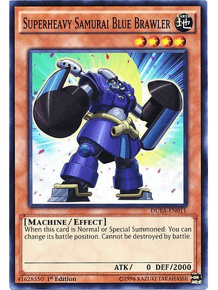 Superheavy Samurai Blue Brawler - DUEA-EN011 - Common