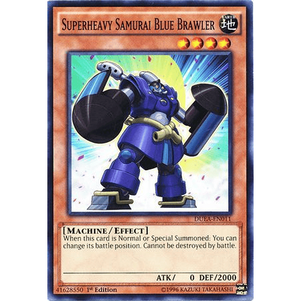 Superheavy Samurai Blue Brawler - DUEA-EN011 - Common