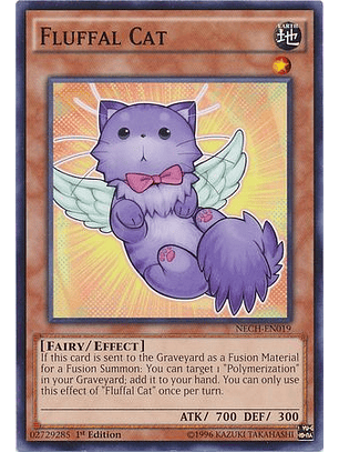 Fluffal Cat - NECH-EN019 - Common 