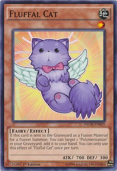 Fluffal Cat - NECH-EN019 - Common 