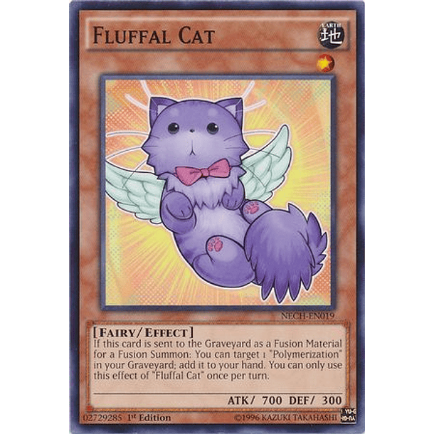 Fluffal Cat - NECH-EN019 - Common 