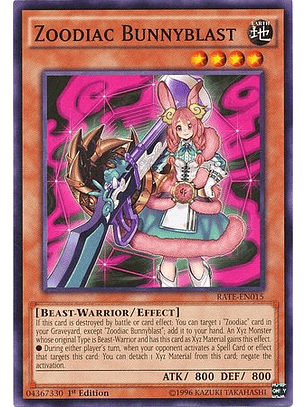 Zoodiac Bunnyblast - RATE-EN015 - Common