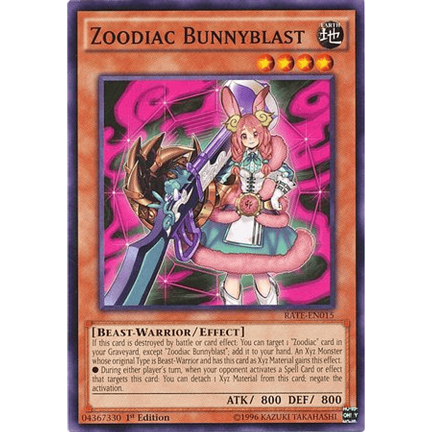 Zoodiac Bunnyblast - RATE-EN015 - Common