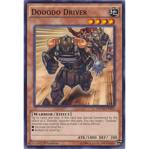 Dododo Driver - NECH-EN093 - Common