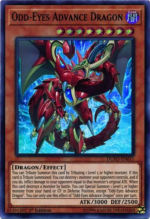 Odd-Eyes Advance Dragon - DUPO-EN011 - Ultra Rare