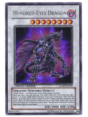 Hundred-Eyes Dragon - JUMP-EN039 - Ultra Rare (jugado)
