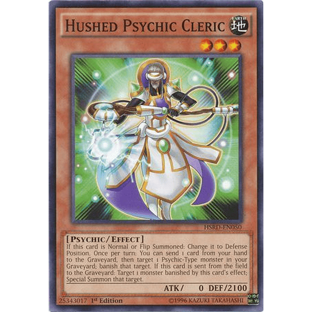 Hushed Psychic Cleric - HSRD-EN050 - Common