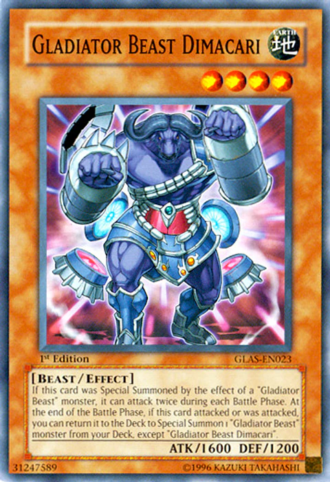 Gladiator Beast Dimacari - GLAS-EN023 - Common