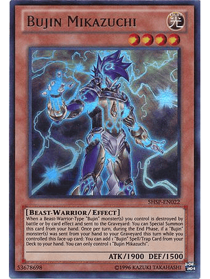 Bujin Mikazuchi - SHSP-EN022 - Ultra Rare