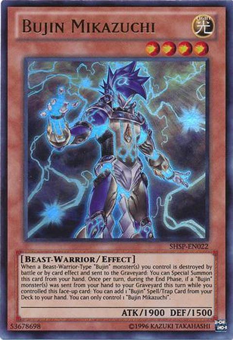 Bujin Mikazuchi - SHSP-EN022 - Ultra Rare