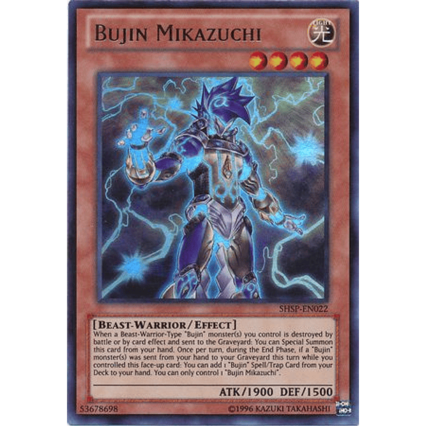 Bujin Mikazuchi - SHSP-EN022 - Ultra Rare