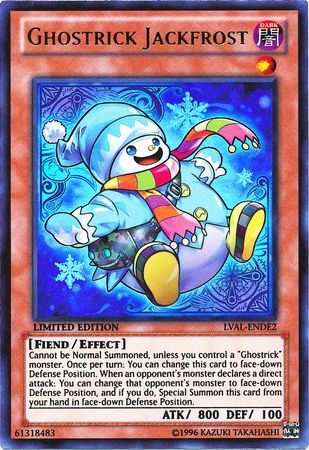 Ghostrick Jackfrost - LVAL-ENDE2- Ultra Rare 1
