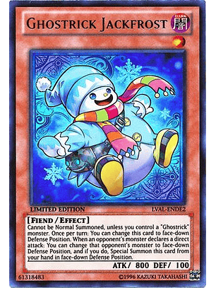 Ghostrick Jackfrost - LVAL-ENDE2- Ultra Rare