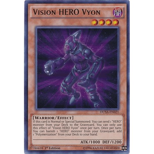 Vision HERO Vyon - DUSA-EN021 - Ultra Rare