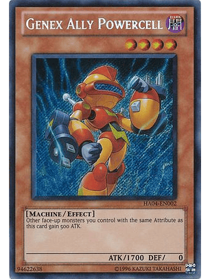 Genex Ally Powercell - HA04-EN002 - Secret Rare