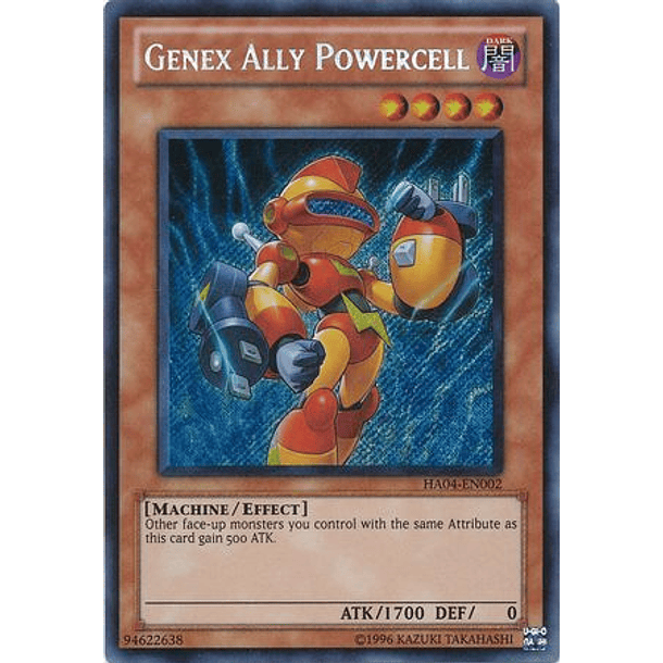 Genex Ally Powercell - HA04-EN002 - Secret Rare