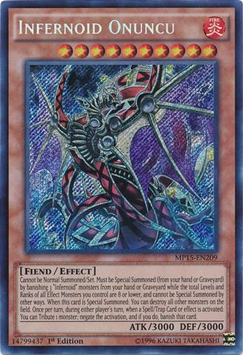 Infernoid Onuncu - MP15-EN209 - Secret Rare