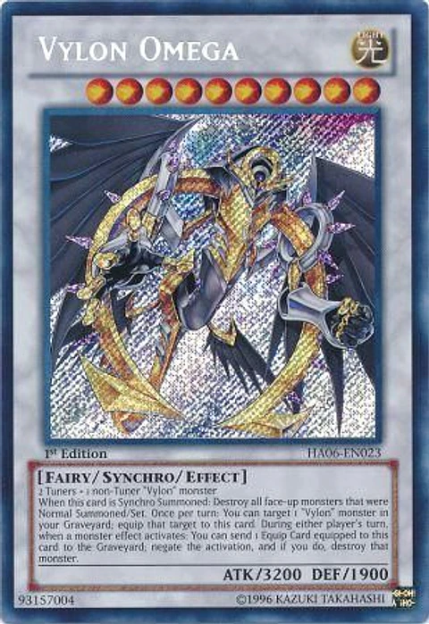 Vylon Omega - HA06-EN023 - Secret Rare 