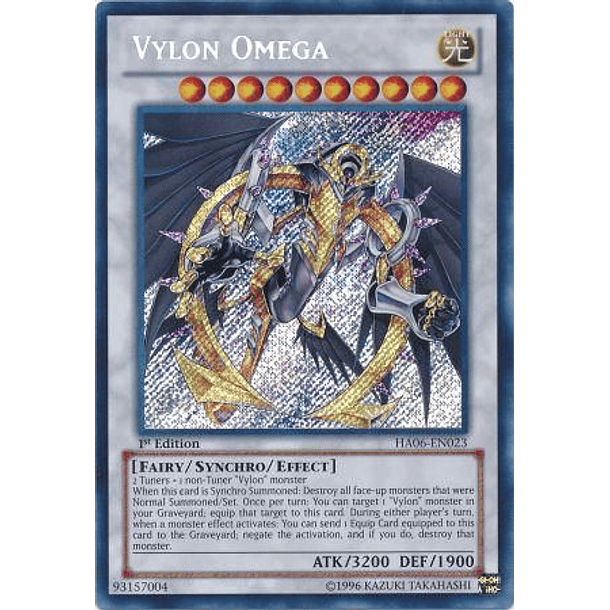 Vylon Omega - HA06-EN023 - Secret Rare 