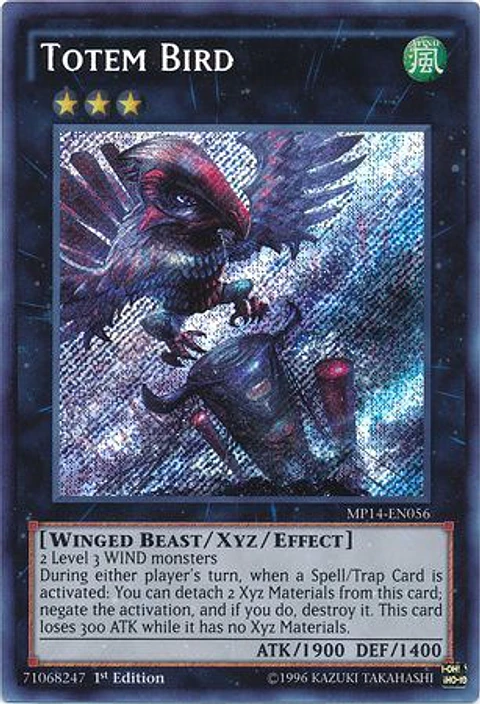 Totem Bird - MP14-EN056 - Secret Rare 