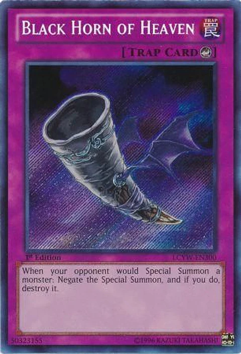Black Horn of Heaven - LCYW-EN300 - Secret Rare