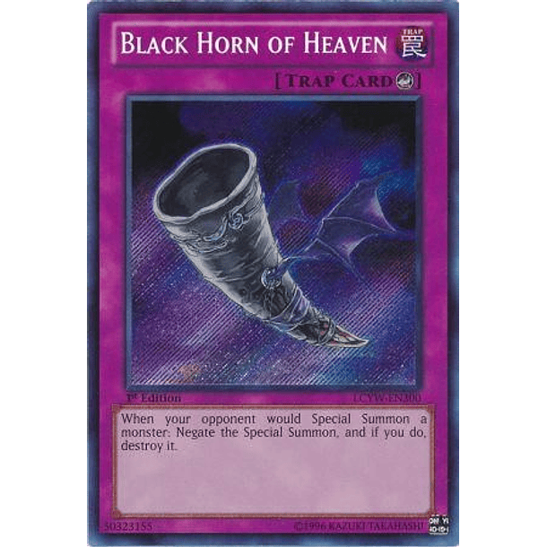 Black Horn of Heaven - LCYW-EN300 - Secret Rare