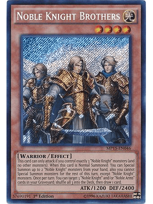 Noble Knight Brothers - MP15-EN046 - Secret Rare