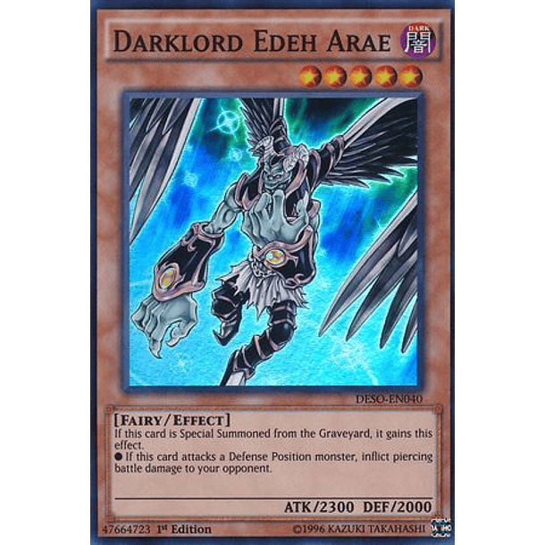 Darklord Edeh Arae - DESO-EN040 - Super Rare