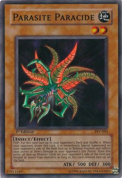 Parasite Paracide - PSV-003 - Super Rare Unlimited
