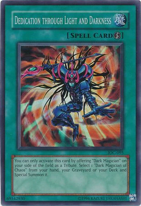 Dedication Through Light and Darkness - IOC-095 - Super Rare