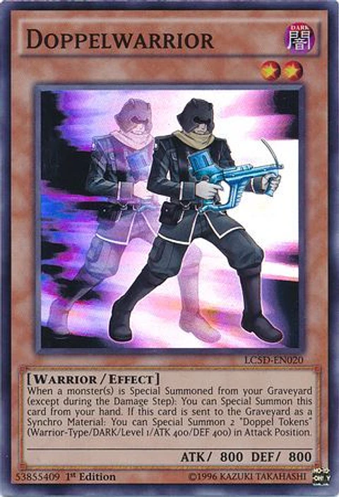 Doppelwarrior - LC5D-EN020 - Super Rare