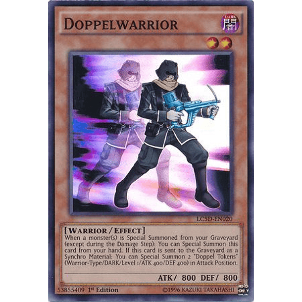 Doppelwarrior - LC5D-EN020 - Super Rare