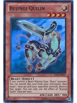 Bujingi Quilin - JOTL-EN017 - Super Rare (jugado)