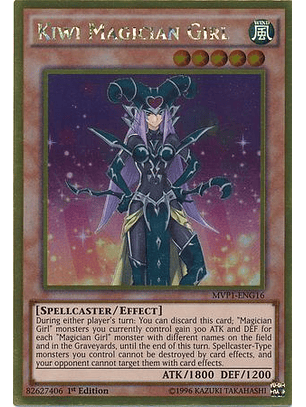 Kiwi Magician Girl - MVP1-ENG16 - Gold Rare