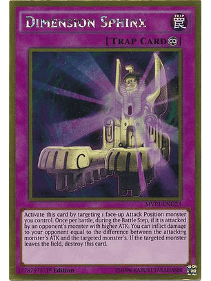 Dimension Sphinx - MVP1-ENG23 - Gold Rare