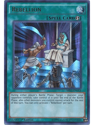 Rebellion - MIL1-EN013 - Ultra Rare