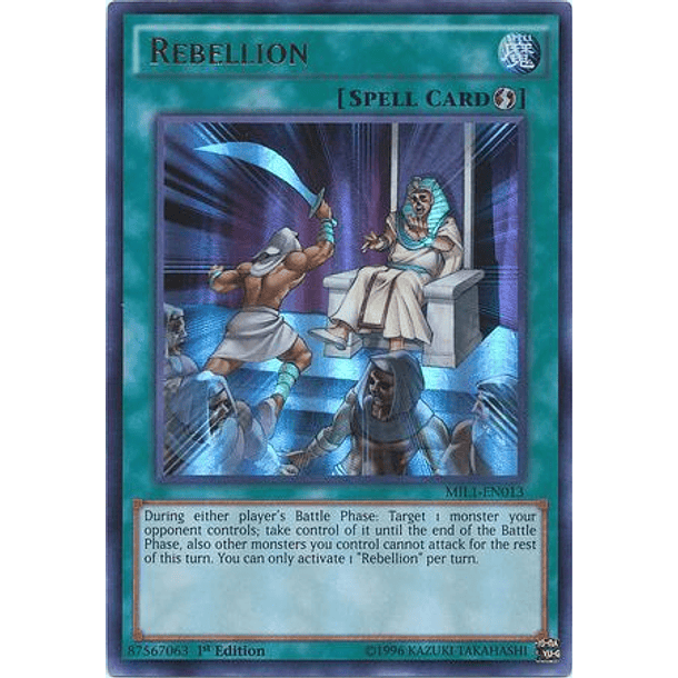 Rebellion - MIL1-EN013 - Ultra Rare
