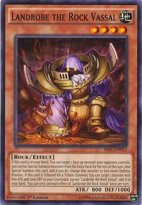 Landrobe the Rock Vassal - SR01-EN012 - Common