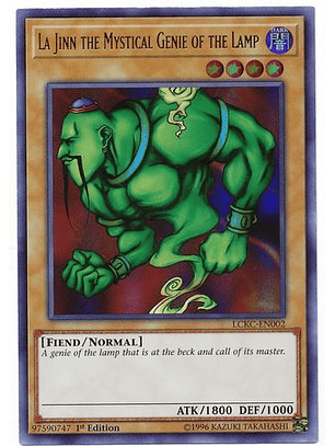 La Jinn the Mystical Genie of the Lamp - LCKC-EN002 - Ultra Rare