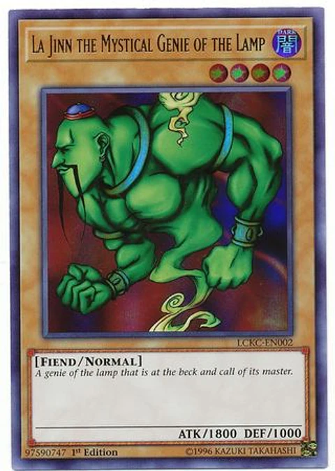La Jinn the Mystical Genie of the Lamp - LCKC-EN002 - Ultra Rare