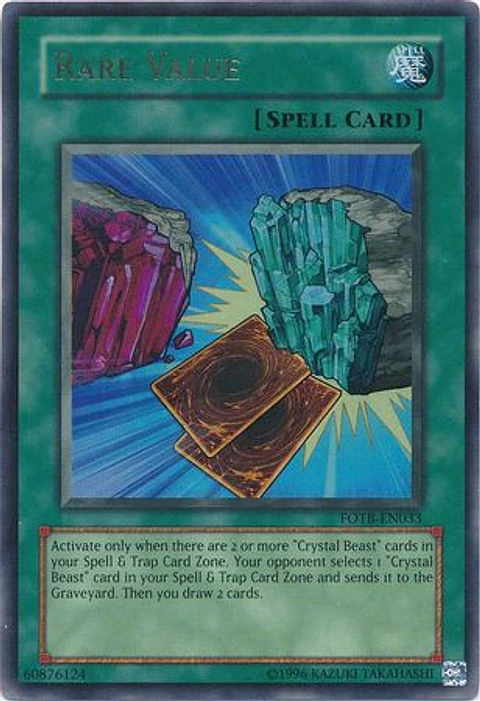 Rare Value - FOTB-EN033 - Ultra Rare 