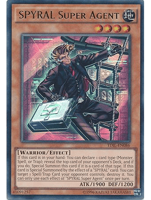 SPYRAL Super Agent - TDIL-EN086 - Ultra Rare