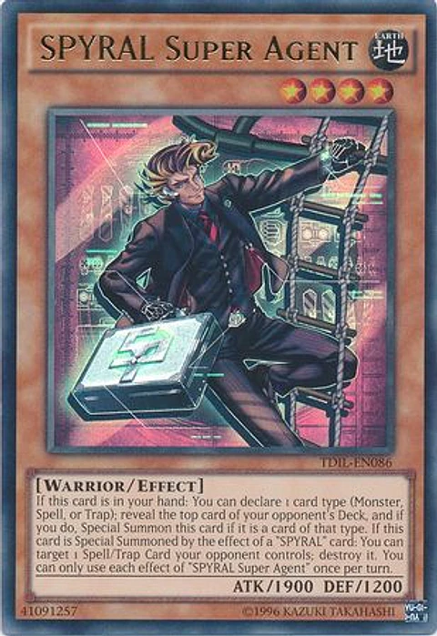 SPYRAL Super Agent - TDIL-EN086 - Ultra Rare