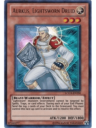 Aurkus, Lightsworn Druid - LCGX-EN250 - Ultra Rare