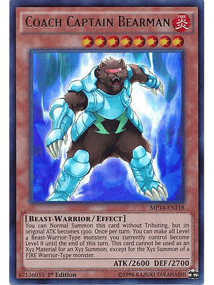 Coach Captain Bearman - MP14-EN118 - Ultra Rare