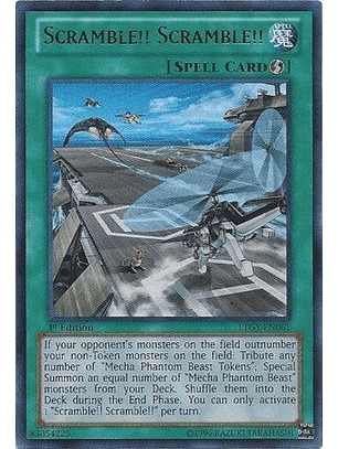 Scramble!! Scramble!! - LTGY-EN061 - Ultra Rare