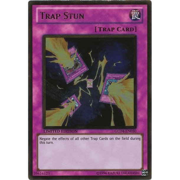Trap Stun - GLD4-EN050 - Gold Rare