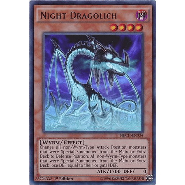 Night Dragolich - NECH-EN034 - Ultra Rare