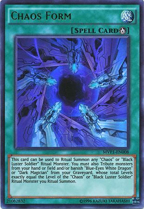 Chaos Form - MVP1-EN008 - Ultra Rare